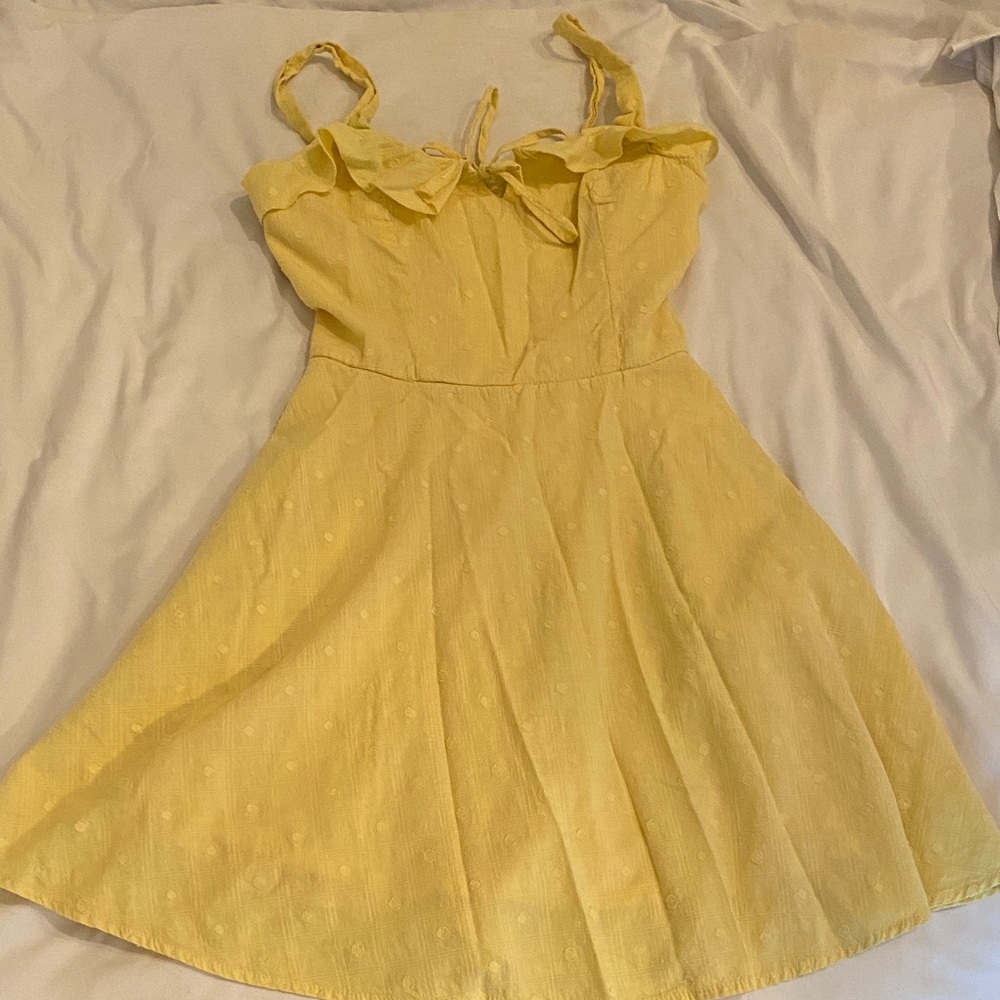 Elegant Yellow Maxi Dress
